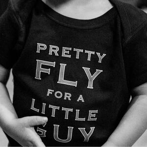 The Offspring Black Graphic Newborn Onesie